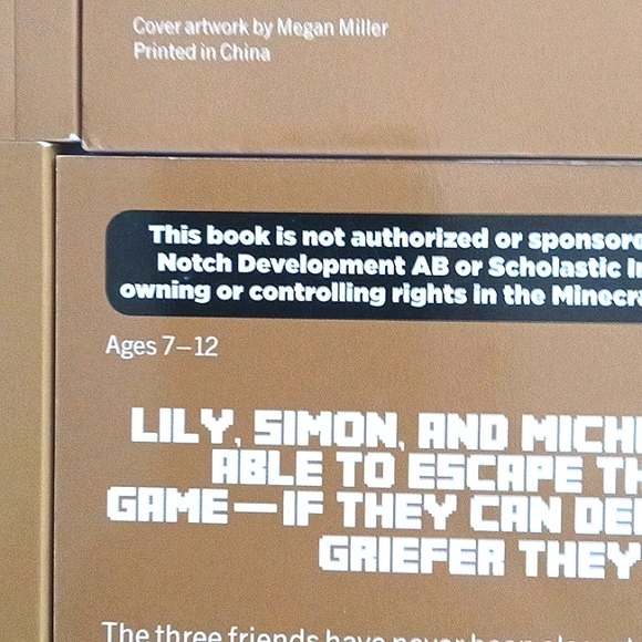 Minecrafters The Unofficial MINETRAPPED ADVENTURE SERIES - Picture 6 of 6